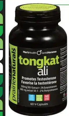 Marches Tau PRAIRIE NATURALS TONGKAT ALI offer