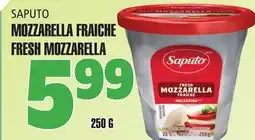 Marches Tau SAPUTO MOZZARELLA FRAÎCHE offer