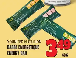Marches Tau BARRE ENERGETIQUE YOUNITED NUTRITION offer