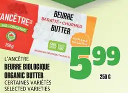 Marches Tau L'ANCÊTRE BEURRE BIOLOGIQUE offer