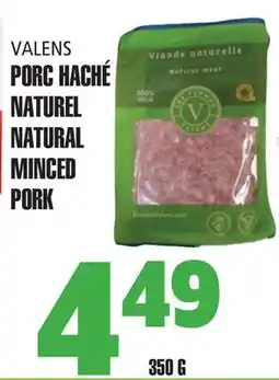 Marches Tau VALENS PORC HACHÉ NATUREL offer