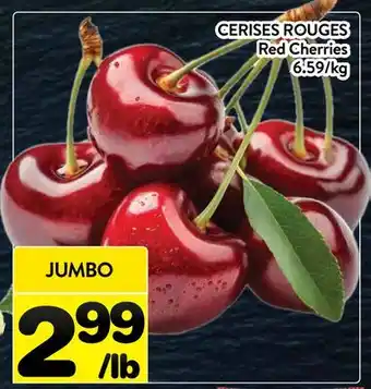 Supermarché PA CERISES ROUGES | Red Cherries offer