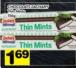 Supermarché PA CHOCOLATS ZACHARY | Thin Mints offer
