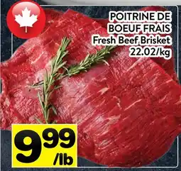 Supermarché PA POITRINE DE BOEUF FRAIS | Fresh Beef Brisket offer