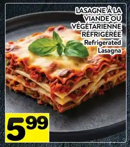 Supermarché PA LASAGNE À LA VIANDE OU VÉGÉTARIENNE RÉFRIGÉRÉE | Refrigerated Lasagna offer