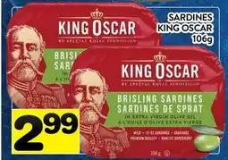 Supermarché PA SARDINES KING OSCAR offer
