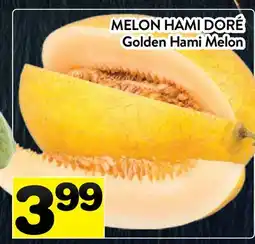 Supermarché PA MELON HAMI DORÉ | Golden Hami Melon offer