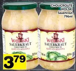 Supermarché PA CHOUCROUTE WOLSKI | Sauerkraut offer