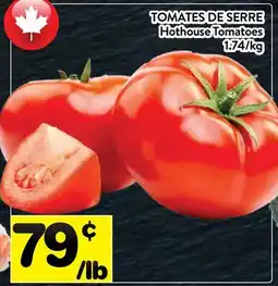 Supermarché PA TOMATES DE SERRE | Hothouse Tomatoes offer