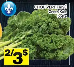 Supermarché PA CHOU VERT FRISÉ | Green Kale botte offer