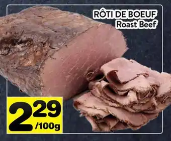 Supermarché PA RÔTI DE BOEUF | Roast Beef offer