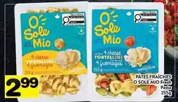 Supermarché PA PÂTES FRAÎCHES O SOLE MIO Fresh | Pasta offer