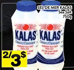 Supermarché PA SEL DE MER KALAS | Sea Salt offer