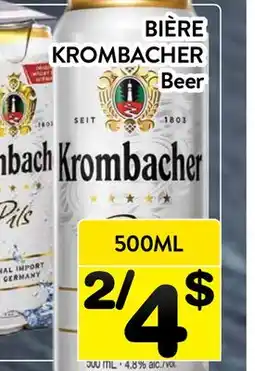 Supermarché PA BIÈRE KROMBACHER | Beer offer