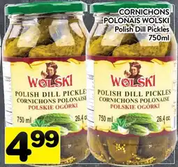 Supermarché PA CORNICHONS POLONAIS WOLSKI | Polish Dill Pickles offer