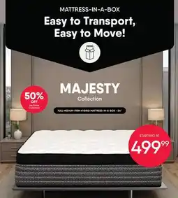 Meubles RD FULL MEDIUM-FIRM HYBRID MATTRESS-IN-A-BOX 54 offer