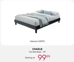 Meubles RD CHARLIE Twin Bed Base - 39 offer