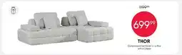Meubles RD Thor - Rolled and Compressed Sectional-in-a-Box with Right-Facing Chaise offer