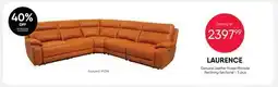 Meubles RD LAURENCE Genuine Leather Power Modular Reclining Sectional - 5 pcs offer