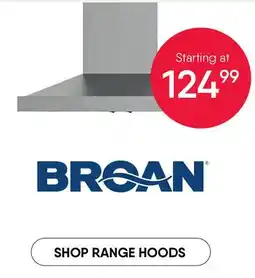 Meubles RD BROAN RANGE HOODS offer