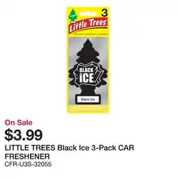 Bumper to Bumper LITTLE TREES Black Ice 3-Pack offer