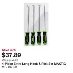 Bumper to Bumper 4-Piece Extra Long Hook & Pick Set offer