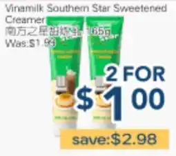 Oceans Fresh Food Market Vinamilk Southern Star Sweetened Creamer offer