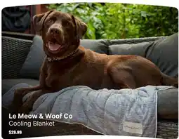 Ren’s Pets Depot Le Meow & Woof Co Cooling Blanket offer