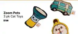 Ren’s Pets Depot Zoom Pets 3 pk Cat Toys offer