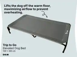 Ren’s Pets Depot Trip to Go Elevated Dog Bed offer