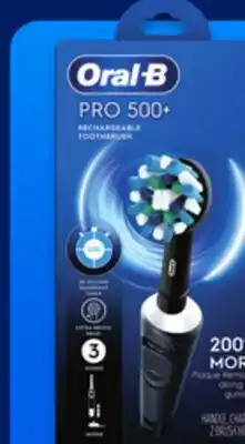 Walmart Oral-B Pro 500+ Electric Toothbrush offer