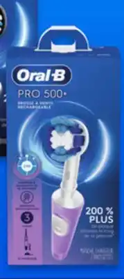 Walmart Oral-B Pro 500+ Electric Toothbrush offer