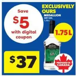 Real Canadian Liquorstore Medallion Dry Gin offer