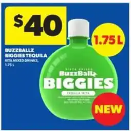 Real Canadian Liquorstore BuzzBallz Biggies Tequila offer
