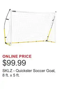 Costco SKLZ - Quickster Soccer Goal, 8 ft. x 5 ft offer