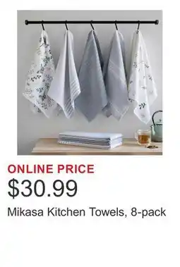 Costco Mikasa Kitchen Towels, 8-pack offer
