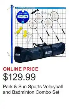 Costco Park & Sun Sports Volleyball and Badminton Combo Set offer