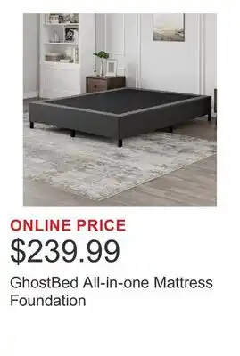 Costco GhostBed All-in-one Mattress Foundation offer