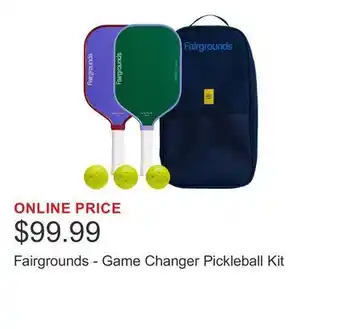 Costco Fairgrounds - Game Changer Pickleball Kit offer