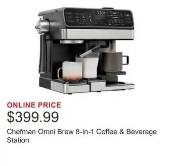 Costco Chefman Omni Brew 8-in-1 Coffee & Beverage Station offer