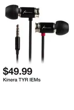 Newegg Kinera TYR IEMs offer