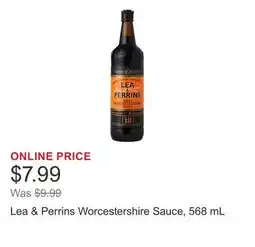 Costco Lea & Perrins Worcestershire Sauce offer