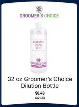 Ren’s Pets Depot Groomer's Choice Dilution Bottle offer