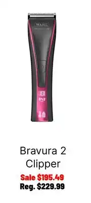 Ren’s Pets Depot Wahl Bravura 2 Clipper offer