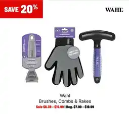 Ren’s Pets Depot Wahl Brushes, Combs & Rakes offer