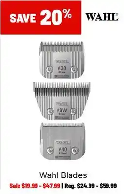 Ren’s Pets Depot Wahl Blades offer