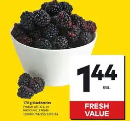 Giant Tiger 170 g blackberries offer