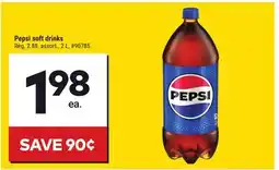 Giant Tiger Pepsi soft drinks offer