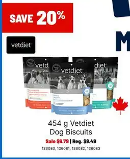 Ren’s Pets Depot Vetdiet Dog Biscuits offer