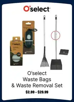 Ren’s Pets Depot O'select Waste Bags & Waste Removal Set offer
